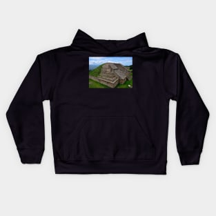 Site archéologique de Monte Alban, Oaxaca Mexique Kids Hoodie